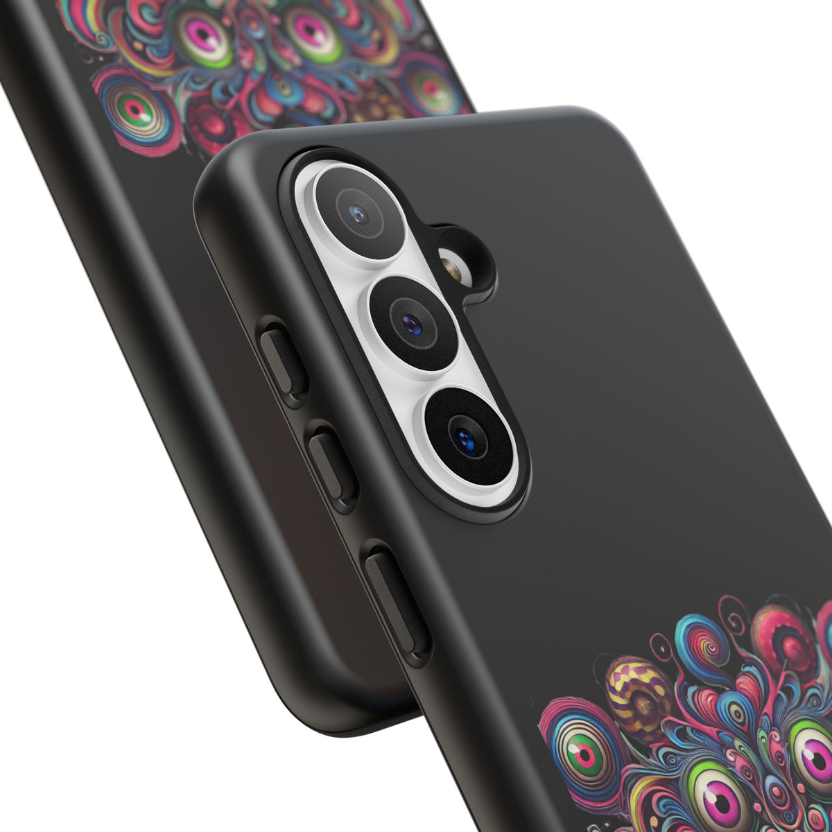 Psychedelic Smiling Eye Cluster Phone Case