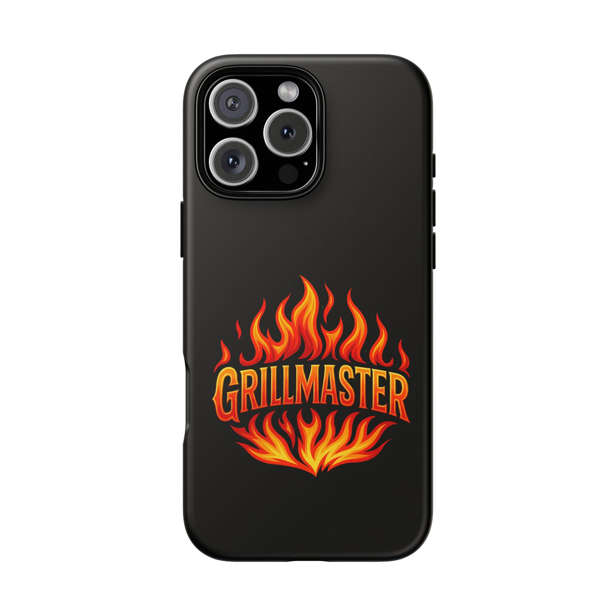 Grillmaster Phone Case — Flame Logo Protective iPhone Cover