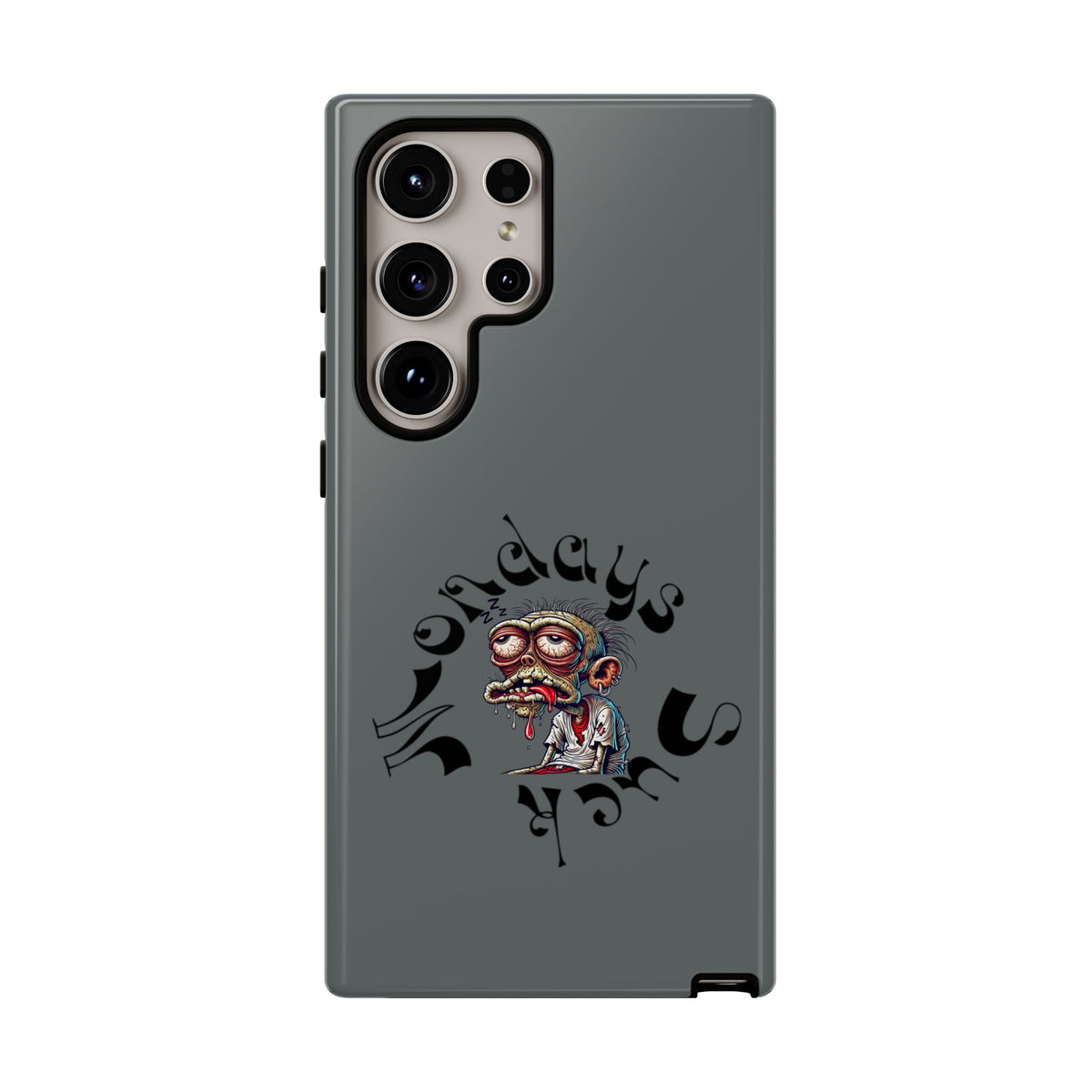 Phone Case — 'Nobody Sucks' Grunge Monster Protective Case