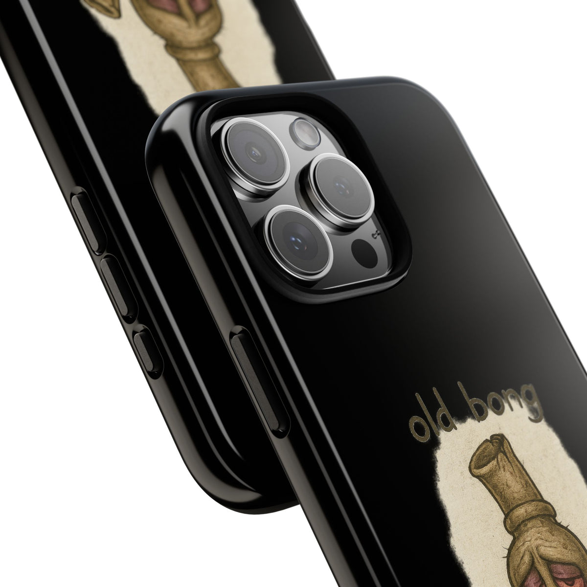 Phone Case — 'Old Bong' Funny Stoner Illustration, "This Is My Life's Bong"