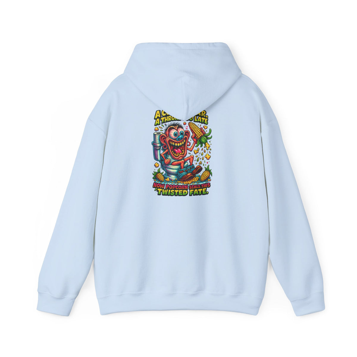 Twisted Fate Clown Hoodie – Retro Horror Skate Graphic Sweatshirt