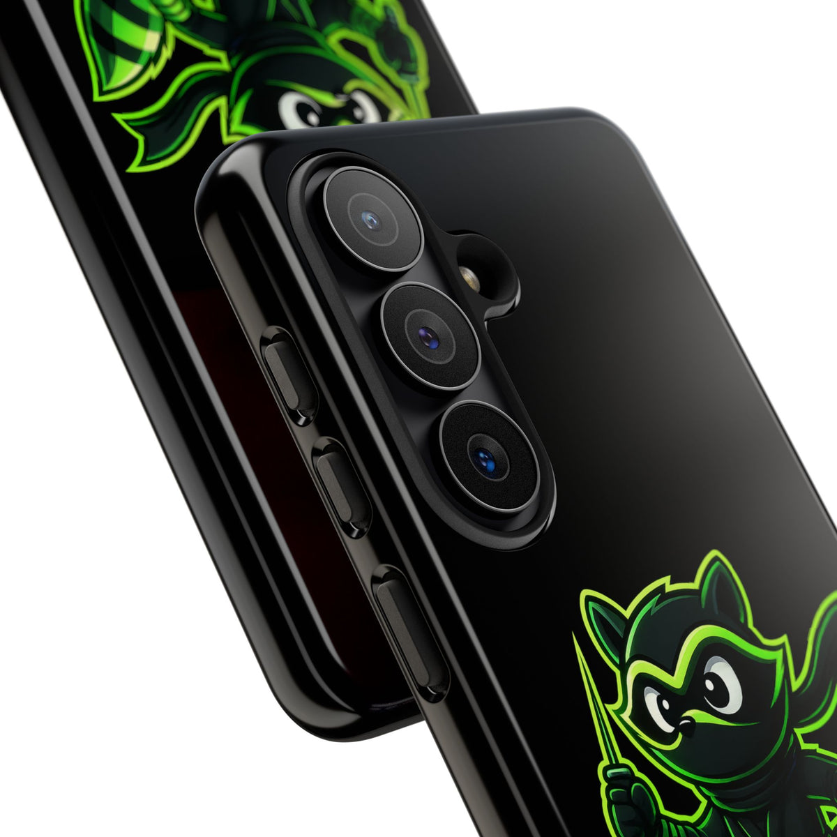 Raccoon Ninja Phone Case — "I Came. I Saw. I Raccooned." Protective iPhone Cover
