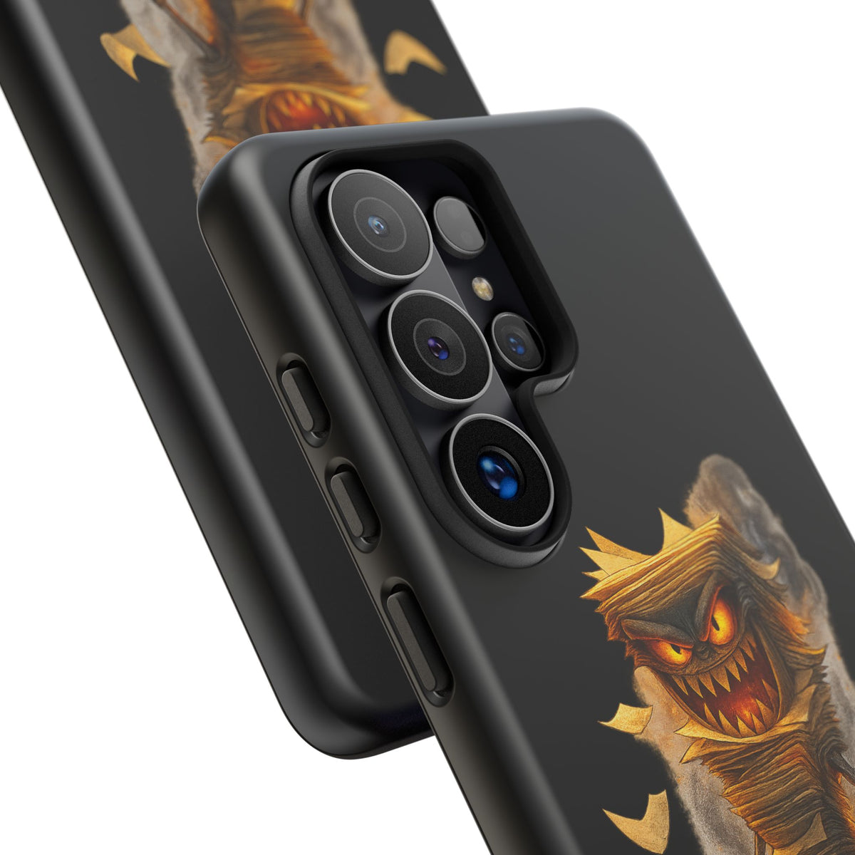 Phone Case — Halloween Mummy Creature “Stapled Your Soul to Page 666” Horror Design