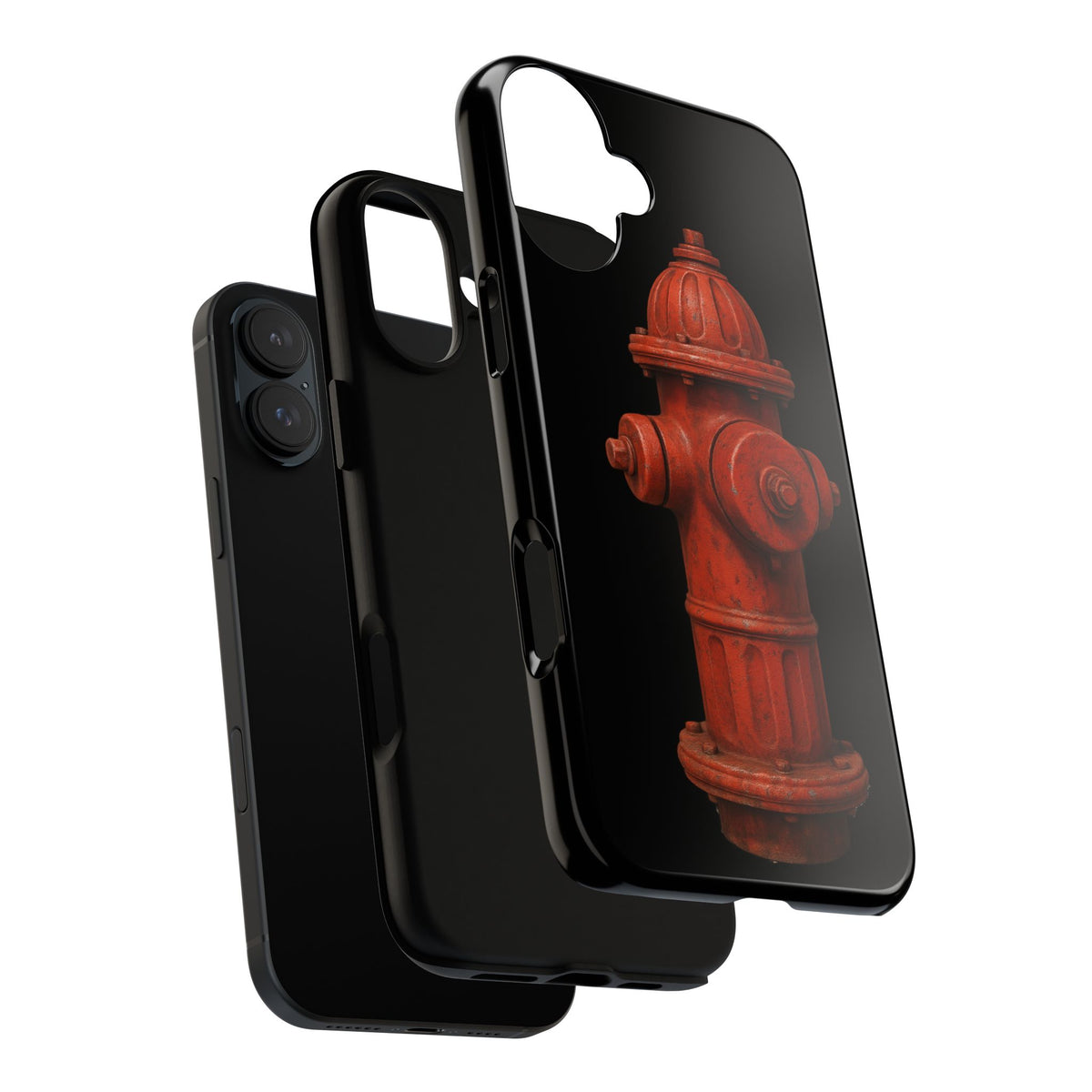 Red Fire Hydrant Phone Case — Tough Protective iPhone Cover