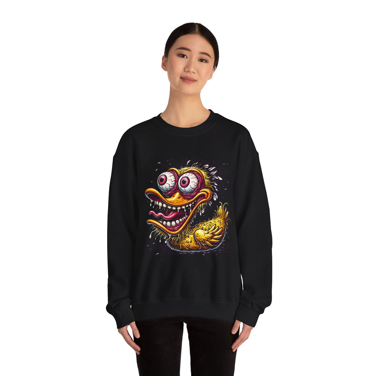 Psycho Duck Crewneck Sweatshirt