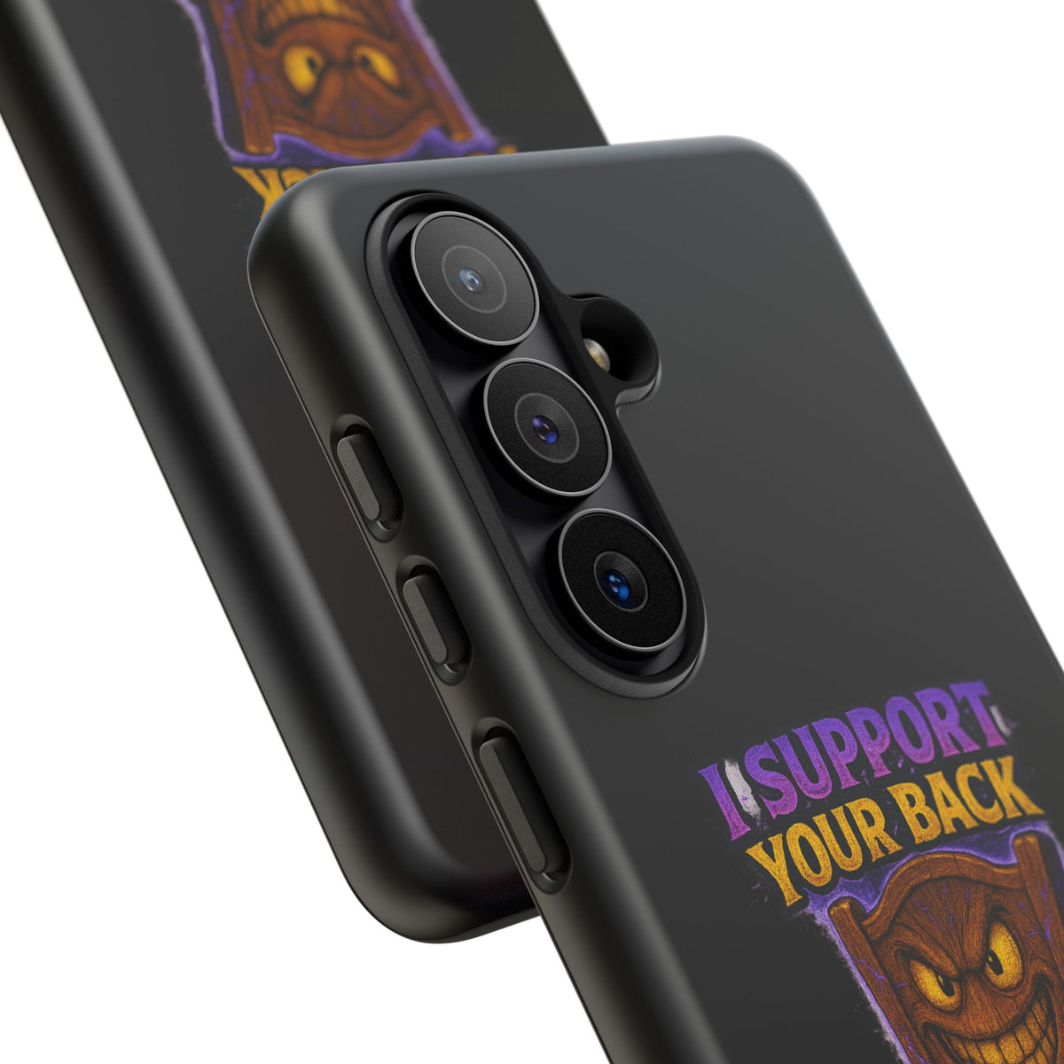 Phone Case — "I Support Your Back and Break Your Will" Funny Creepy Chair Design