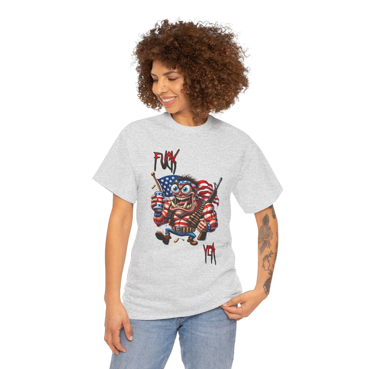 "F* Yeah" Wild Patriotic T-Shirt