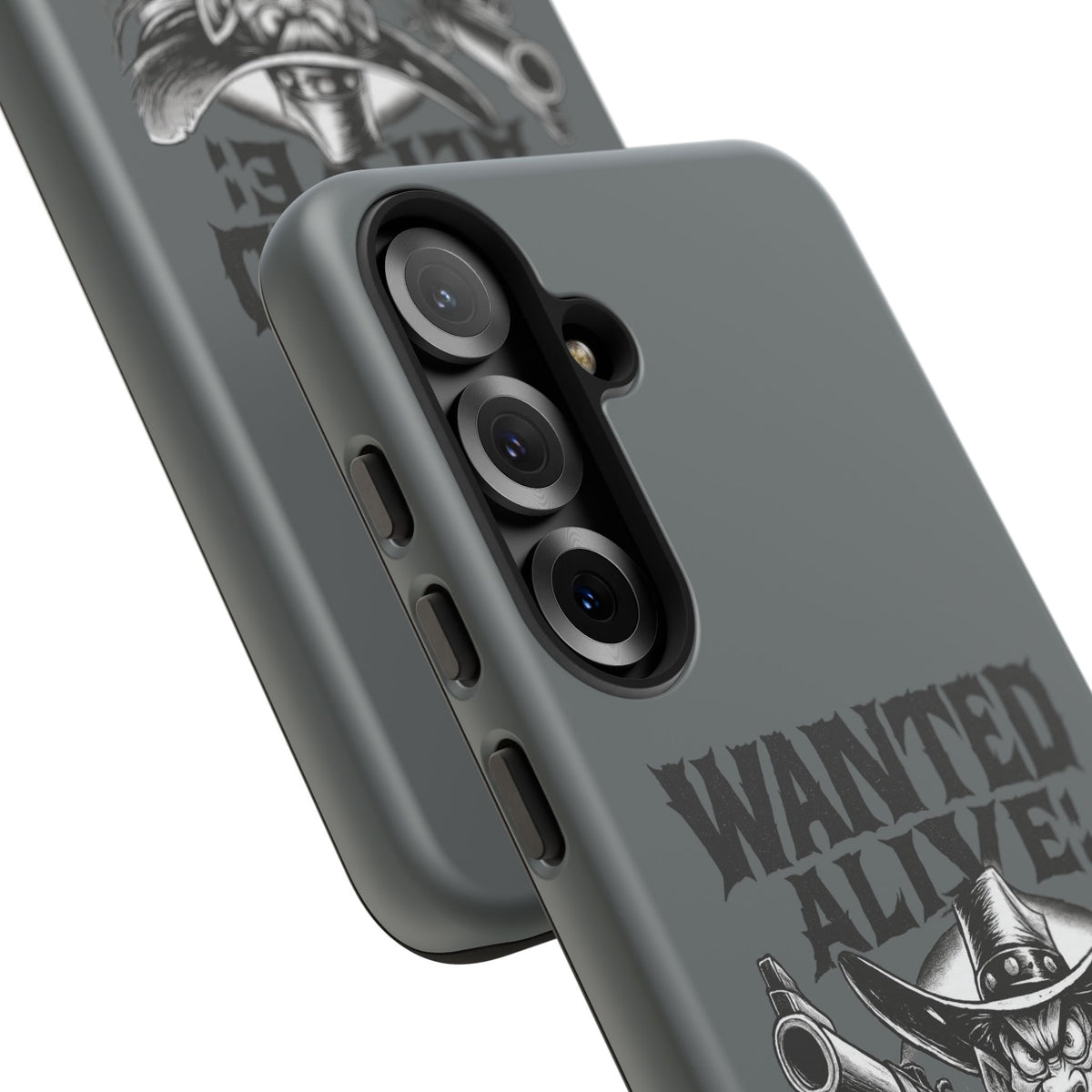 Phone Case — "Wanted Alive!" Cowboy Chewin' Tobacco Graphic