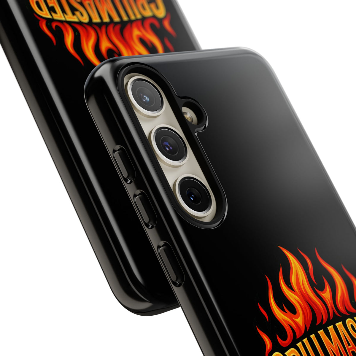 Grillmaster Phone Case — Flame Logo Protective iPhone Cover