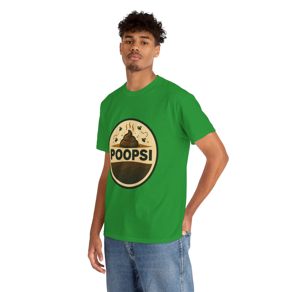 Poopsi Logo Tee | Funny Poop Graphic T-Shirt