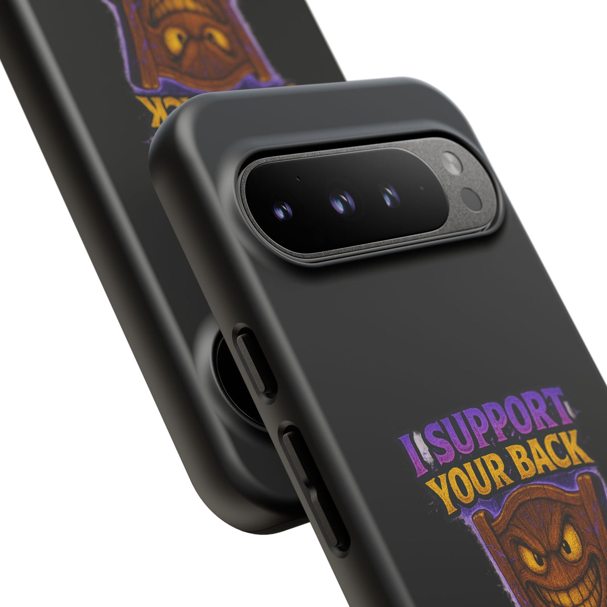 Phone Case — "I Support Your Back and Break Your Will" Funny Creepy Chair Design
