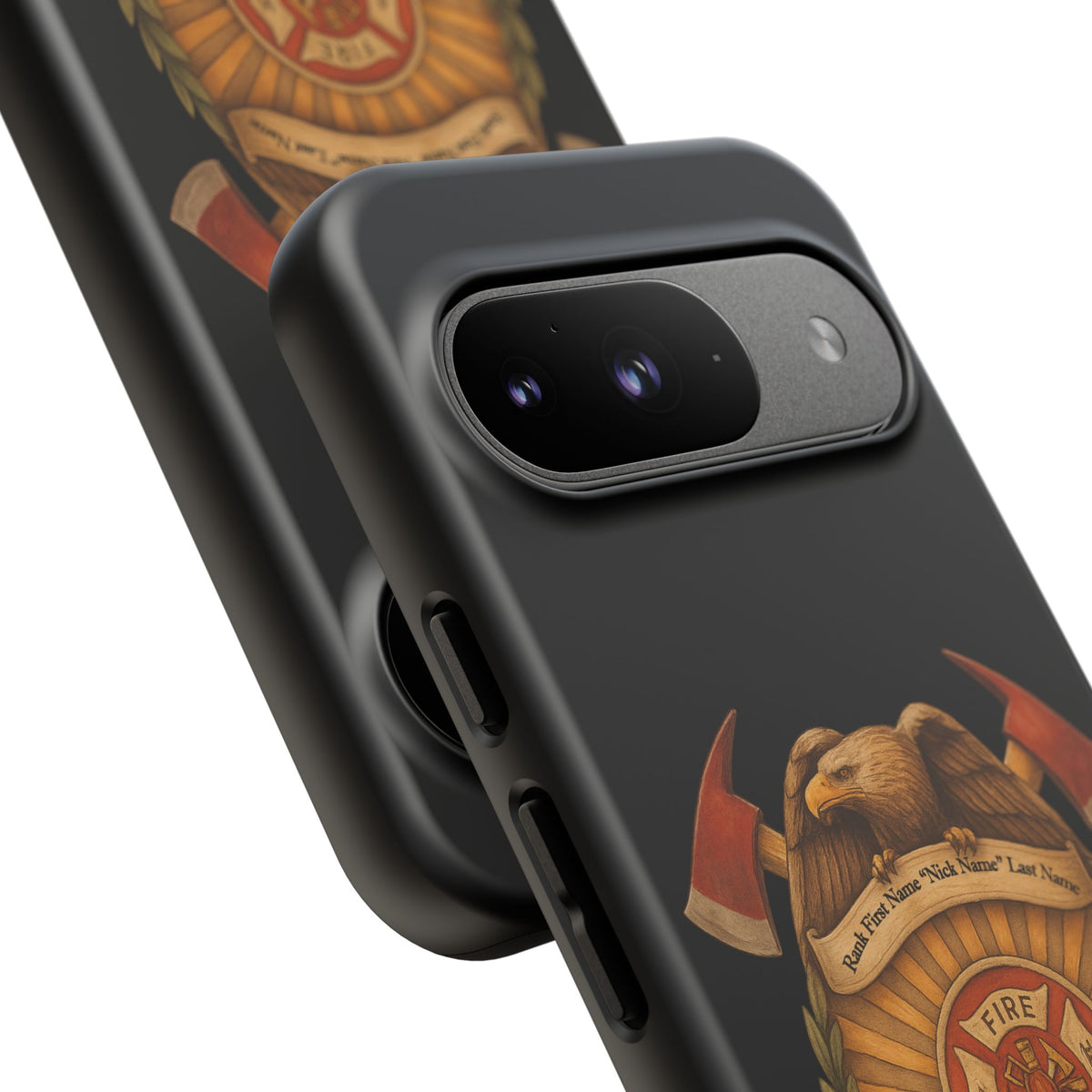 Firefighter Badge Phone Case — Tough Cases Customizable Emblem Design