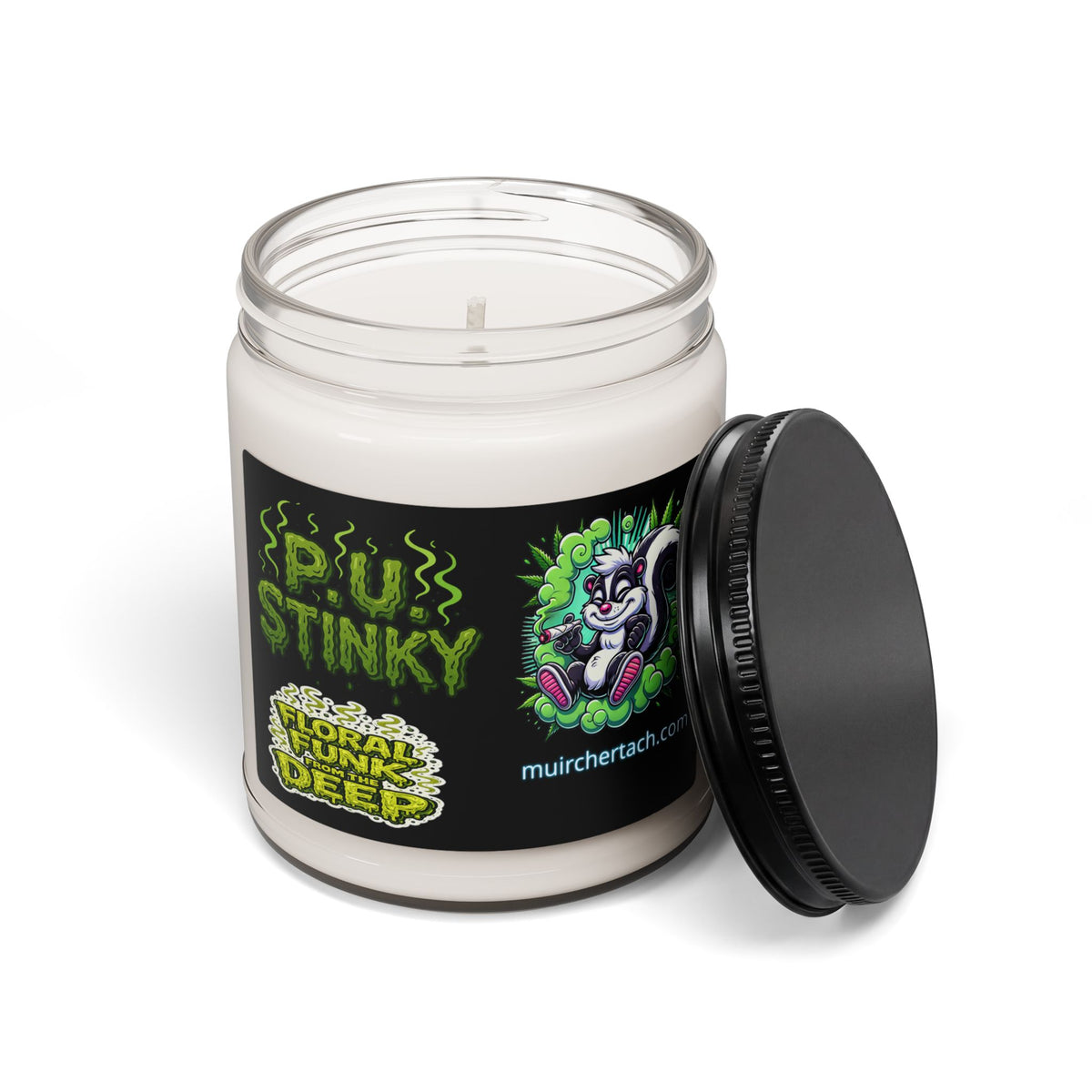 P.U. Stinky Candle - Fun Scented Soy Candle, Unique Gift, Home Fragrance, Quirky