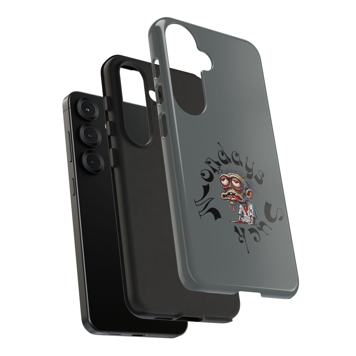 Phone Case — 'Nobody Sucks' Grunge Monster Protective Case