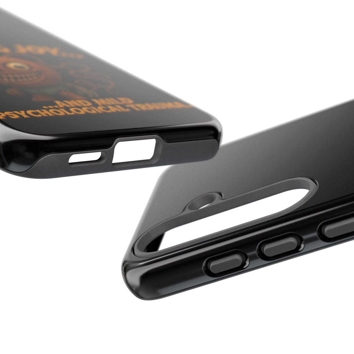 Phone Case — "I Bring Joy... and Mild Psychological Trauma" Funny Creepy Design