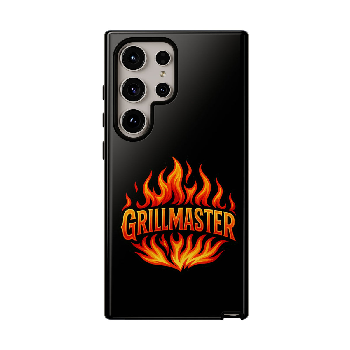 Grillmaster Phone Case — Flame Logo Protective iPhone Cover