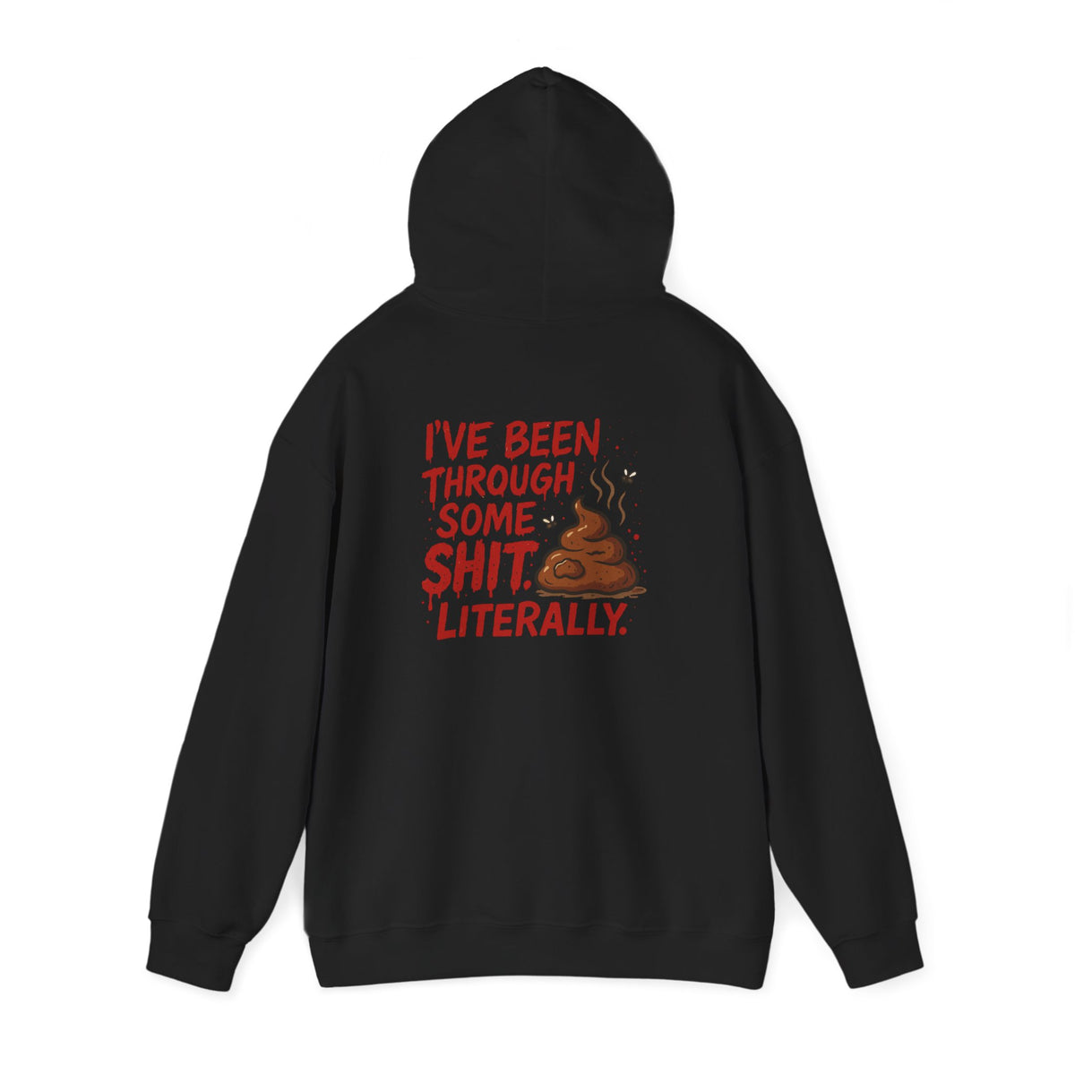 I've Been Through Some Shit Literally Hoodie — Funny Graphic Pullover