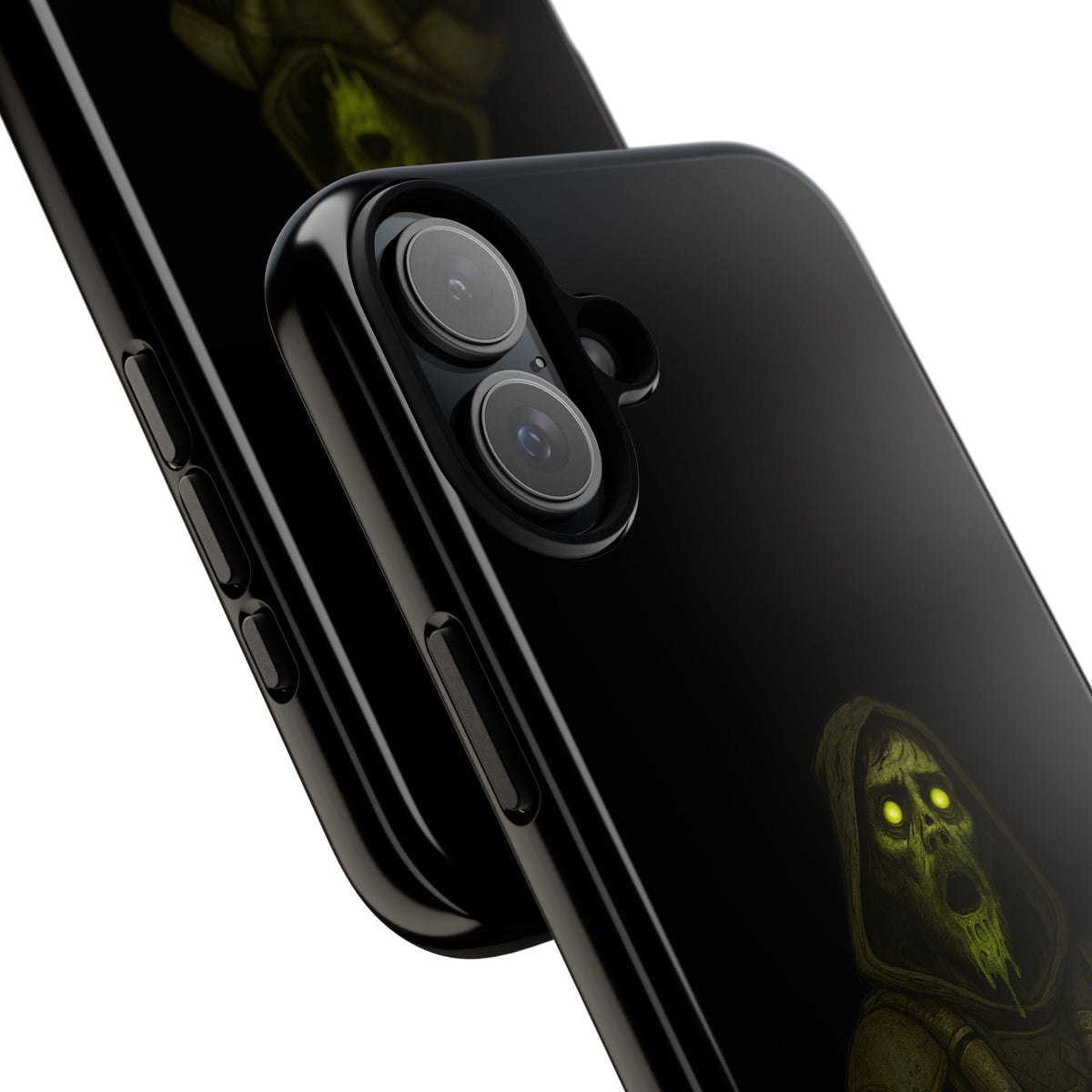 Phone Case — 'Toxic? Nah, Just Prophetically Unpleasant' Neon Grim Reaper Protective Cover