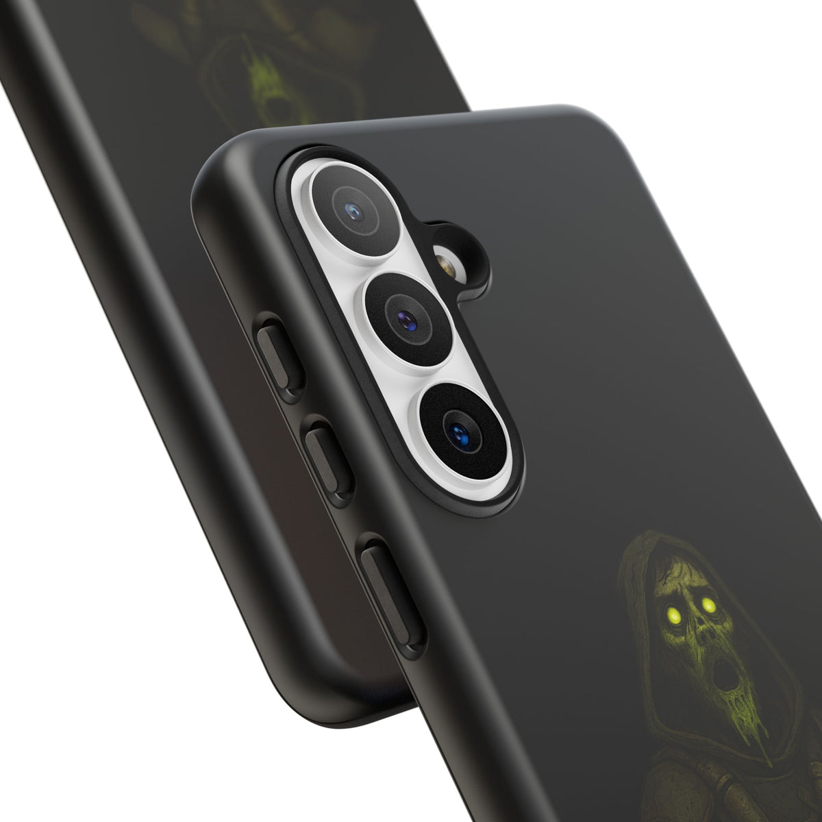 Phone Case — 'Toxic? Nah, Just Prophetically Unpleasant' Neon Grim Reaper Protective Cover