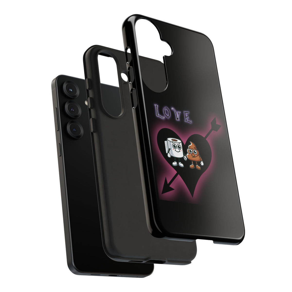 Love Toilet Paper & Poop Phone Case