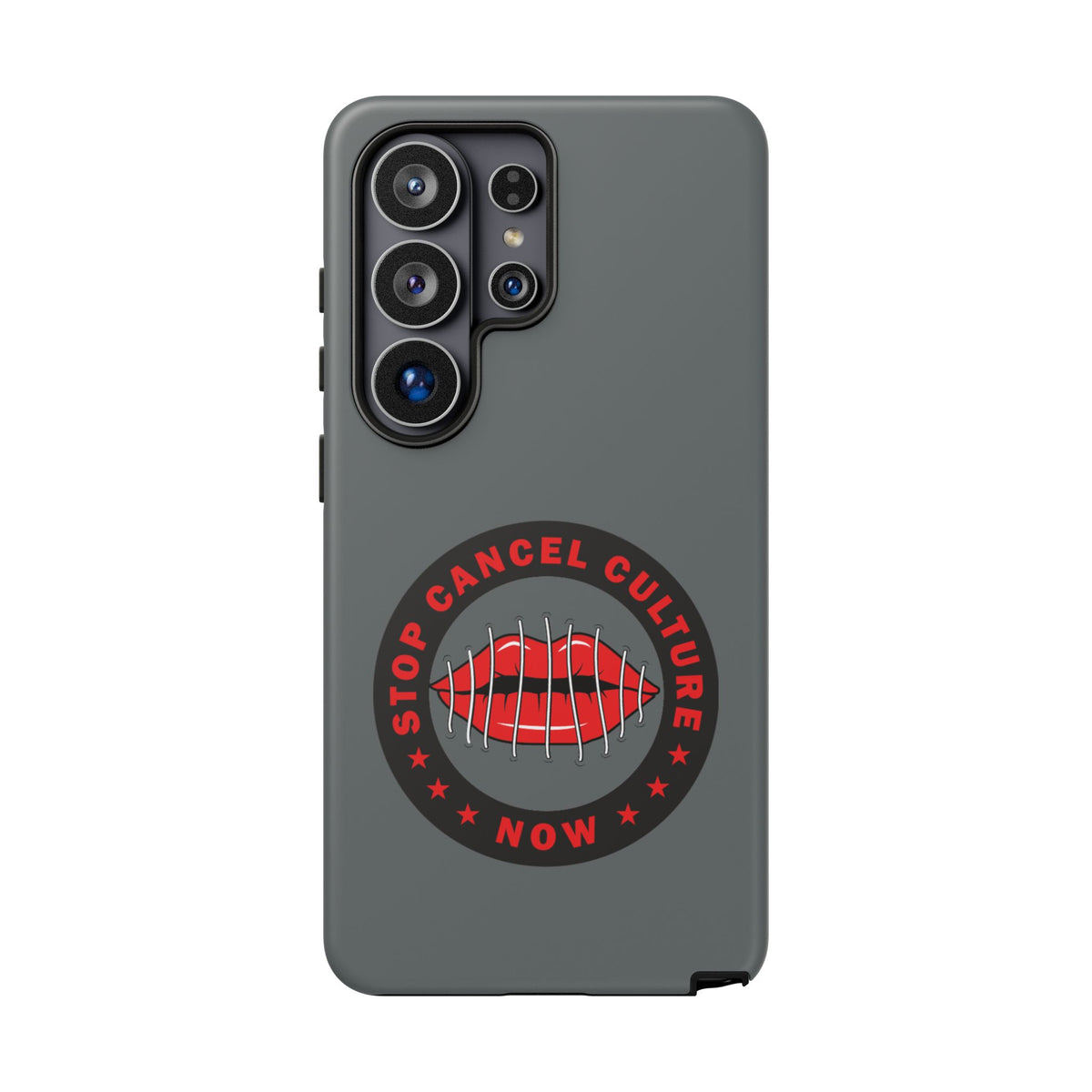 Phone Case — "Stop Cancel Culture Now" Graphic Tough Protective Case
