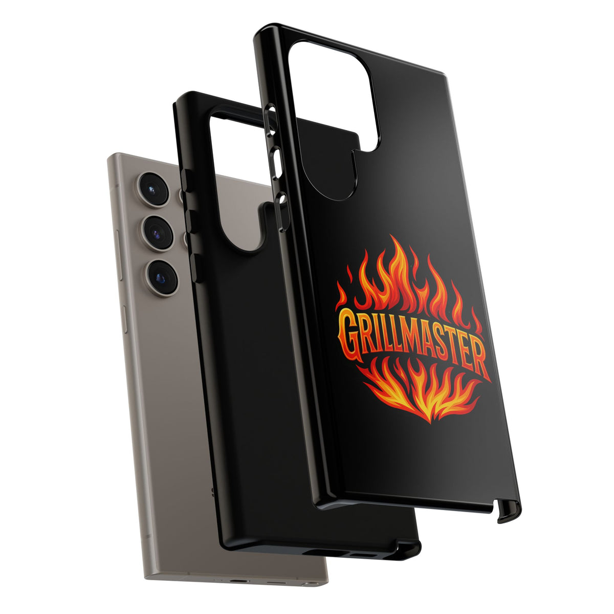 Grillmaster Phone Case — Flame Logo Protective iPhone Cover
