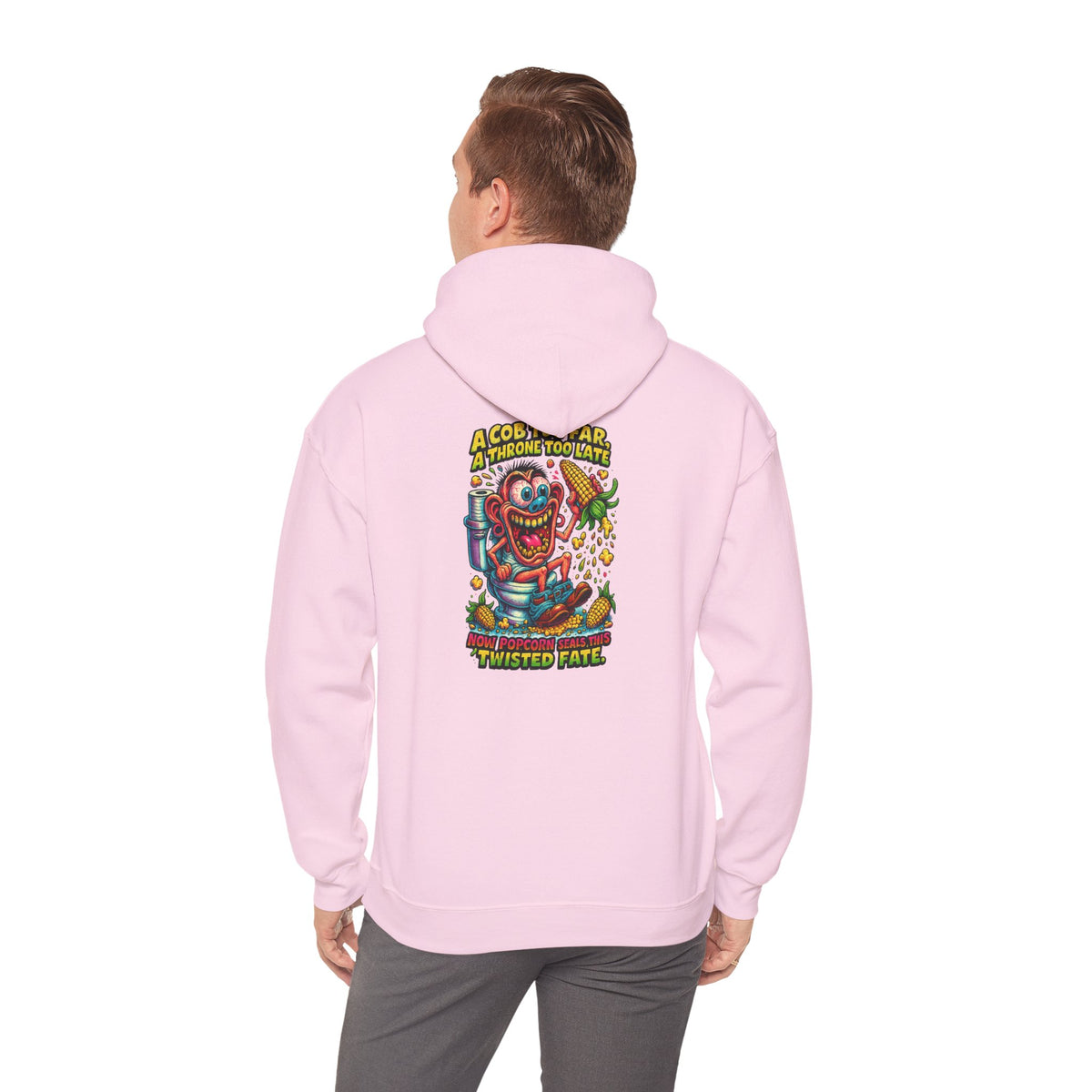Twisted Fate Clown Hoodie – Retro Horror Skate Graphic Sweatshirt