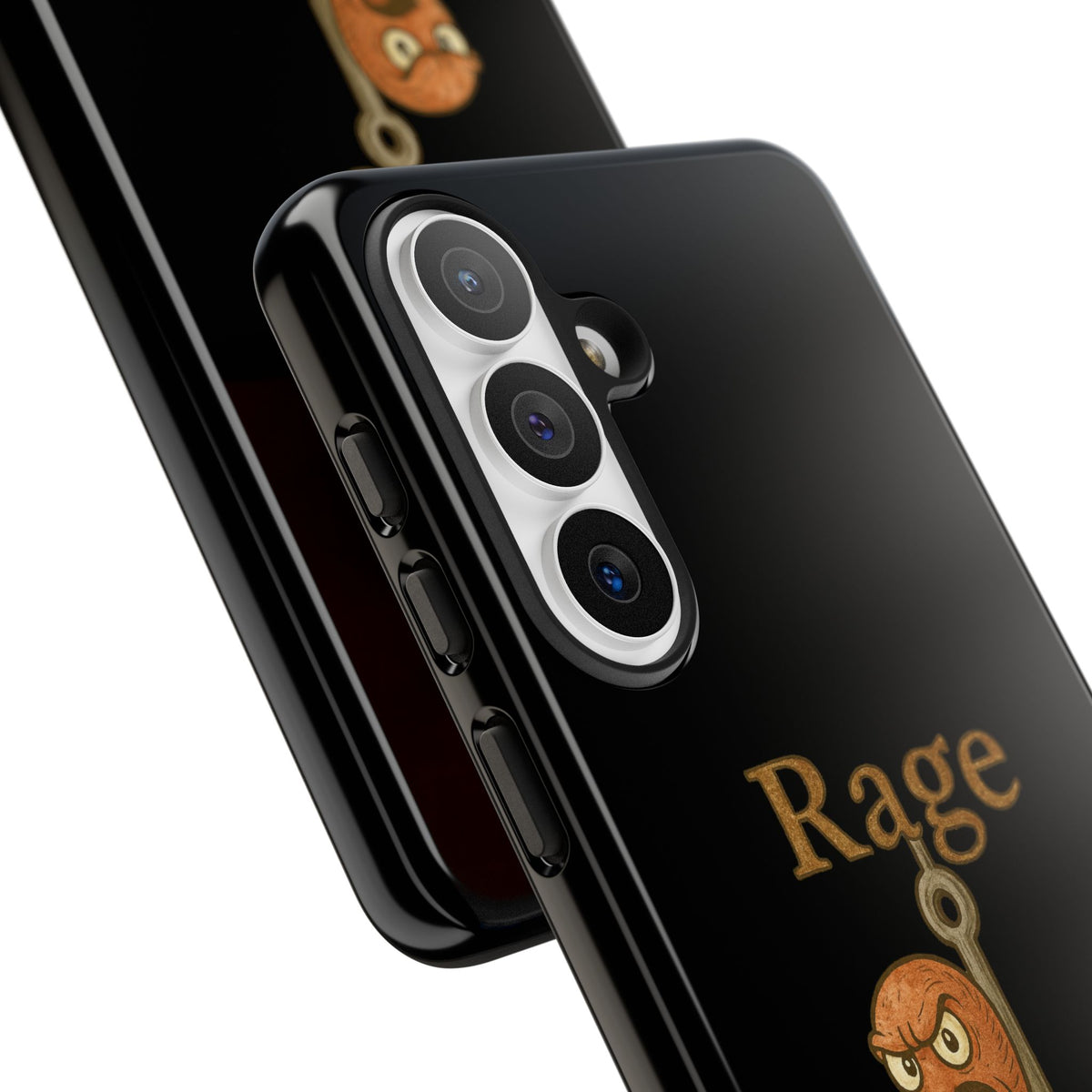 Phone Case — "Rage Bait" Angry Worm Fishing Design