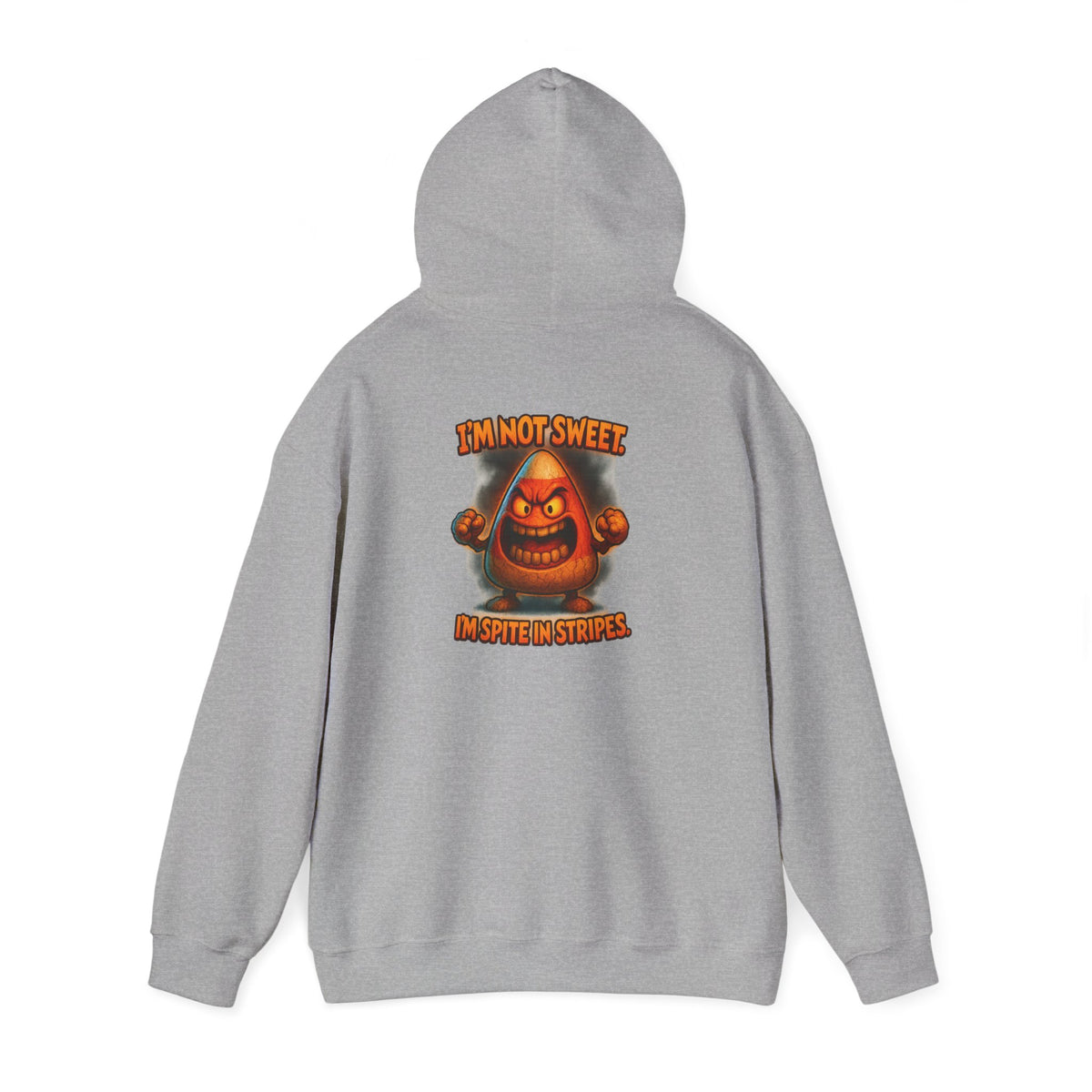 Hoodie — Angry Gnome Graphic "I'm No Gnome, In Spite of Stripes"