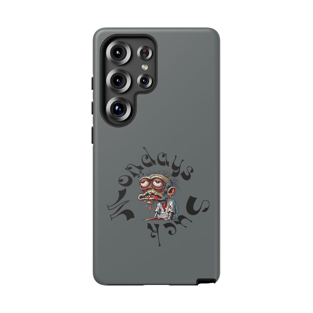 Phone Case — 'Nobody Sucks' Grunge Monster Protective Case