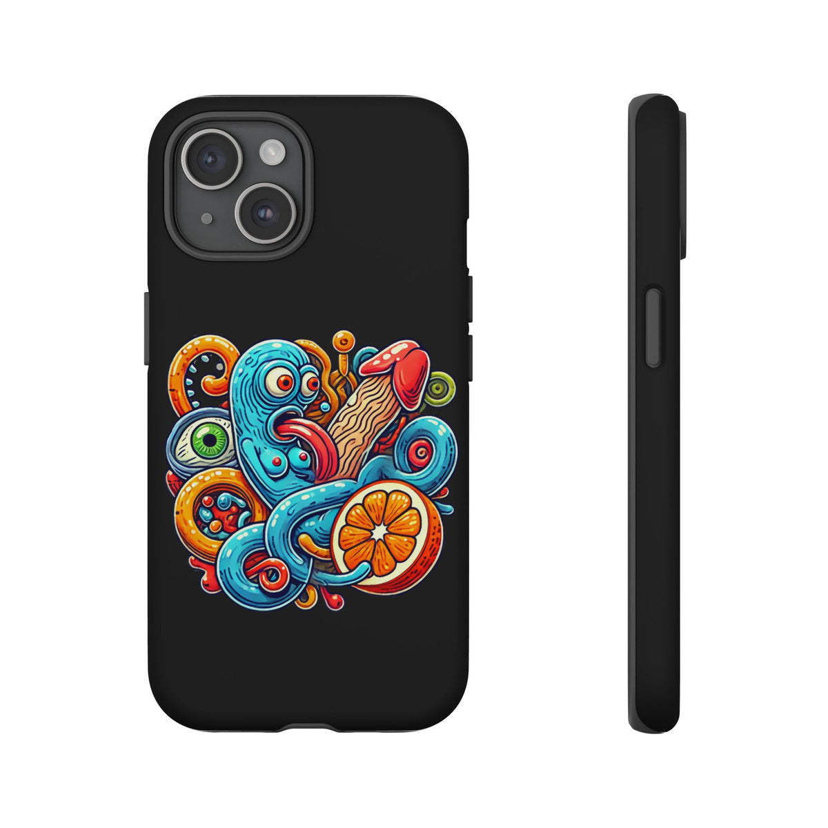 Octopus Surf Phone Case — Colorful Nautical Art Protective Phone Cover