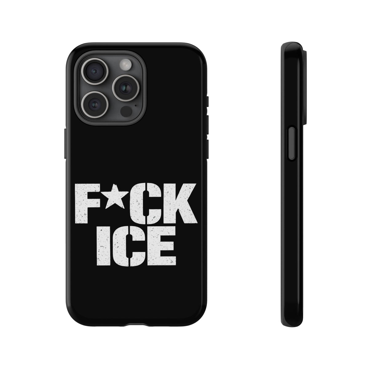 Phone Case — “F*CK ICE” Bold Protest Protective Cover