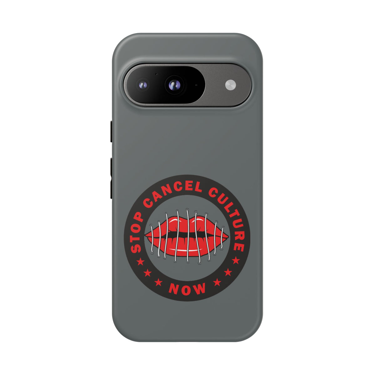 Phone Case — "Stop Cancel Culture Now" Graphic Tough Protective Case