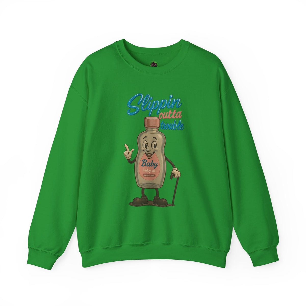 Slippin’ Outta Trouble Crewneck Sweatshirt