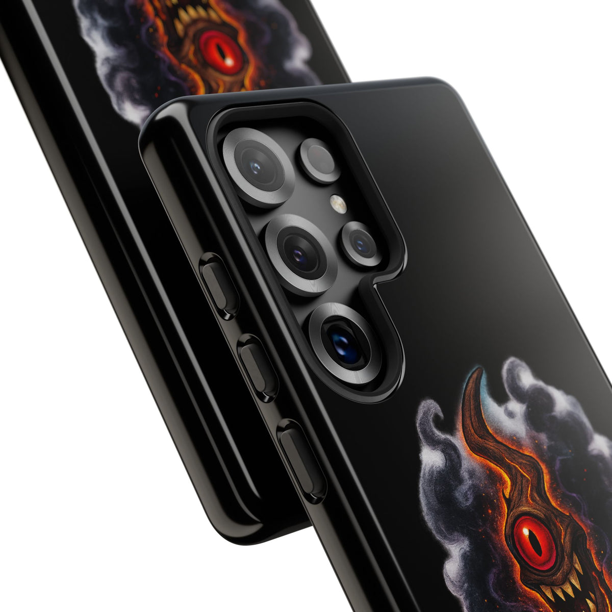 Phone Case — Fiery One‑Eye Demon with "I See Your Soul... And It's Disappointing"