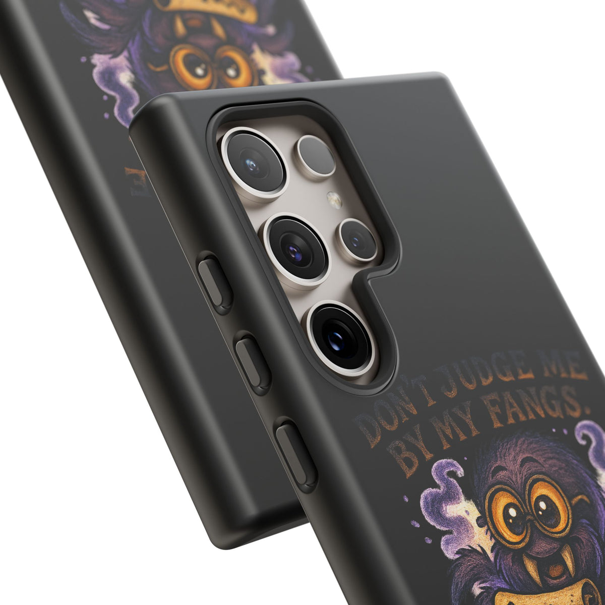 Phone Case — Fiery One-Eyed Demon with "I See Your Soul... And It's Disappointing"