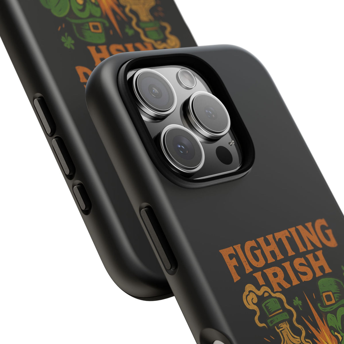 Phone Case — "Fighting Irish: Luck Ran Out, Fists Didn’t" St. Patrick’s Protective Cover