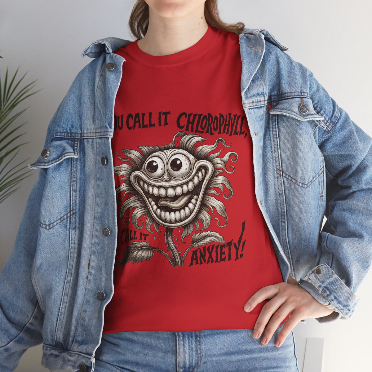 Chlorophyll & Anxiety – Twisted Sunflower Tee