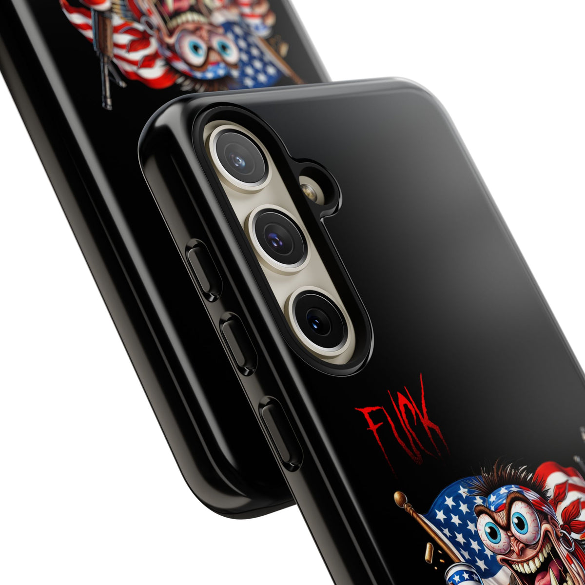 Patriotic Madman Phone Case — 'Funk Yea' USA Flag Tough Case