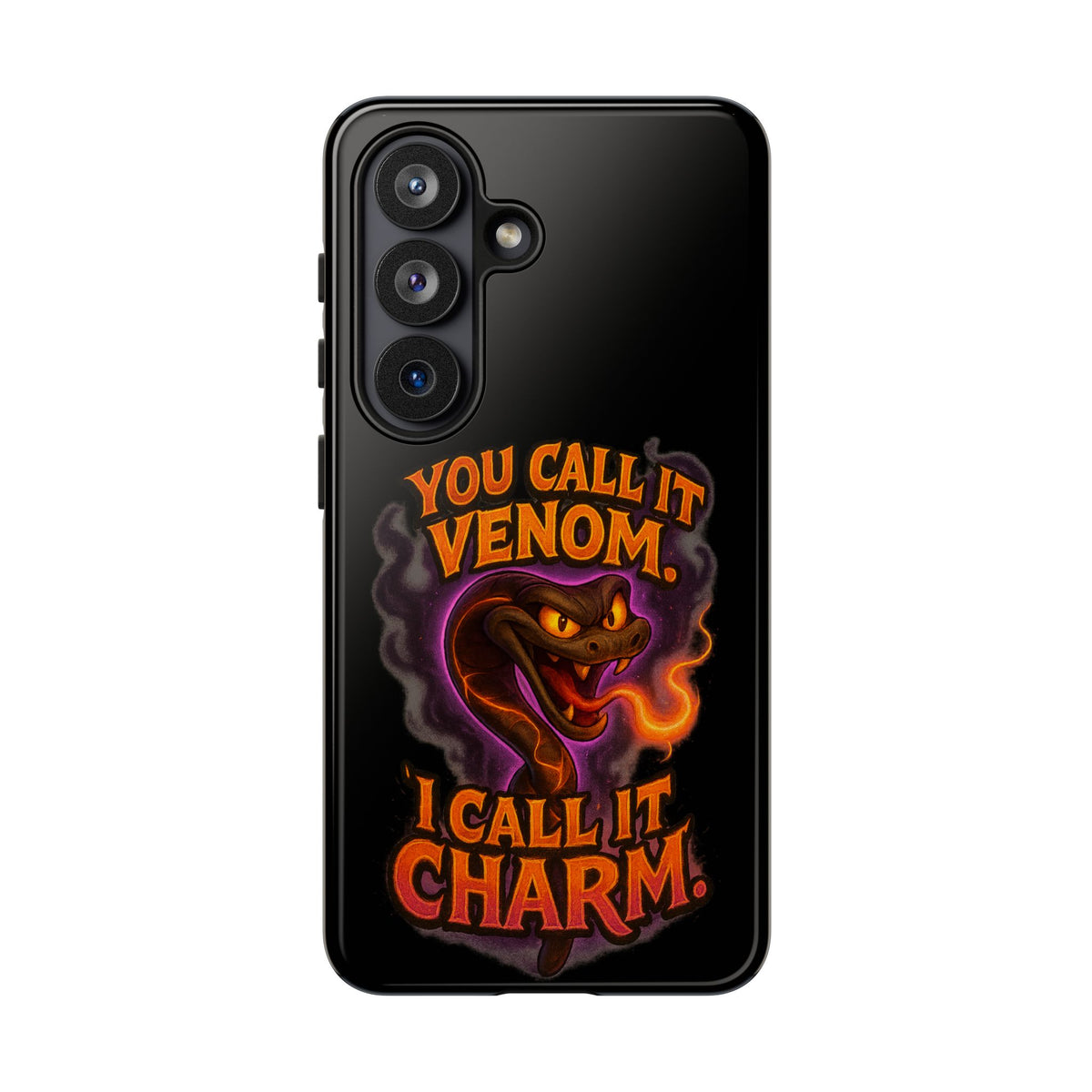 Tough Cases — "You Call It Venom, I Call It Charm" Snake Phone Case
