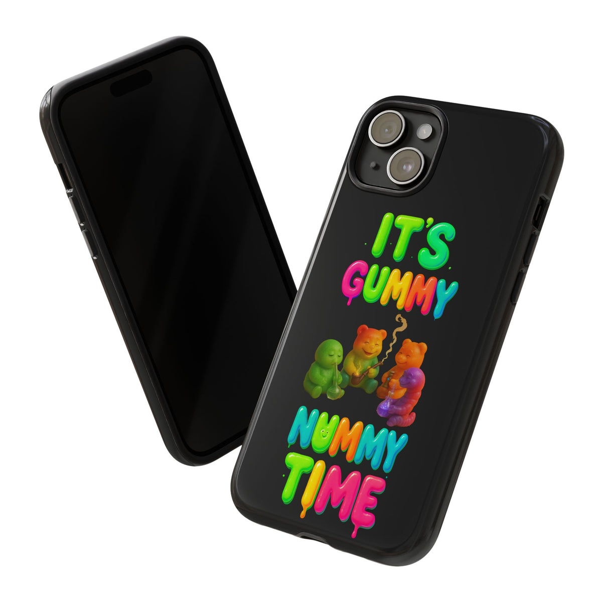 It's Gummy Nummy Time Phone Case — Colorful Gummy Bears Protective Case