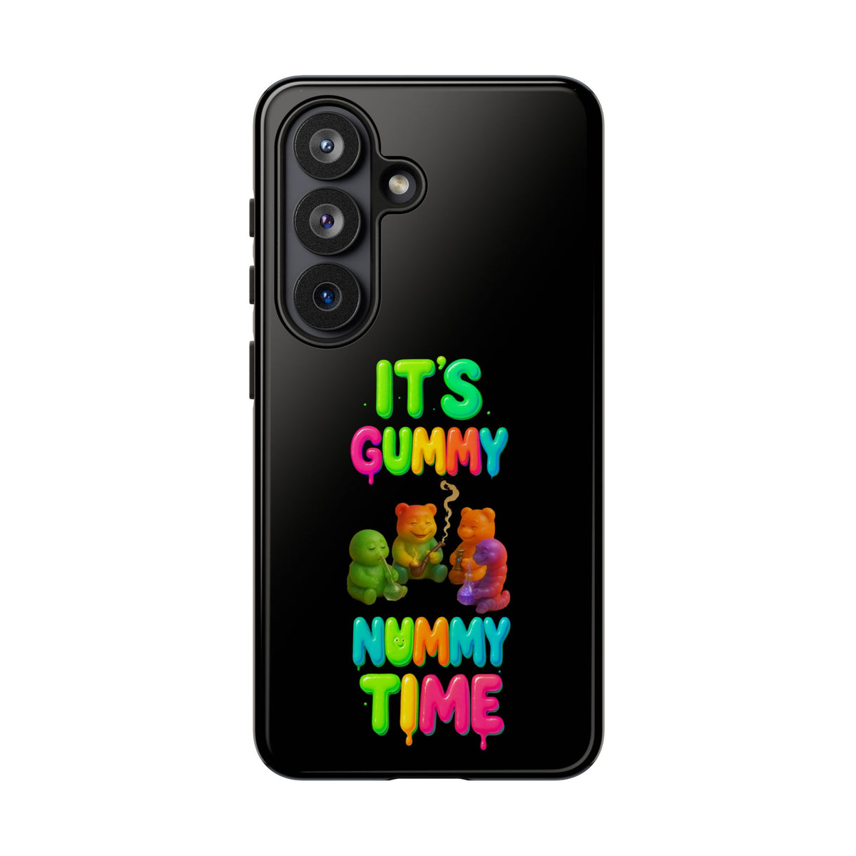 It's Gummy Nummy Time Phone Case — Colorful Gummy Bears Protective Case