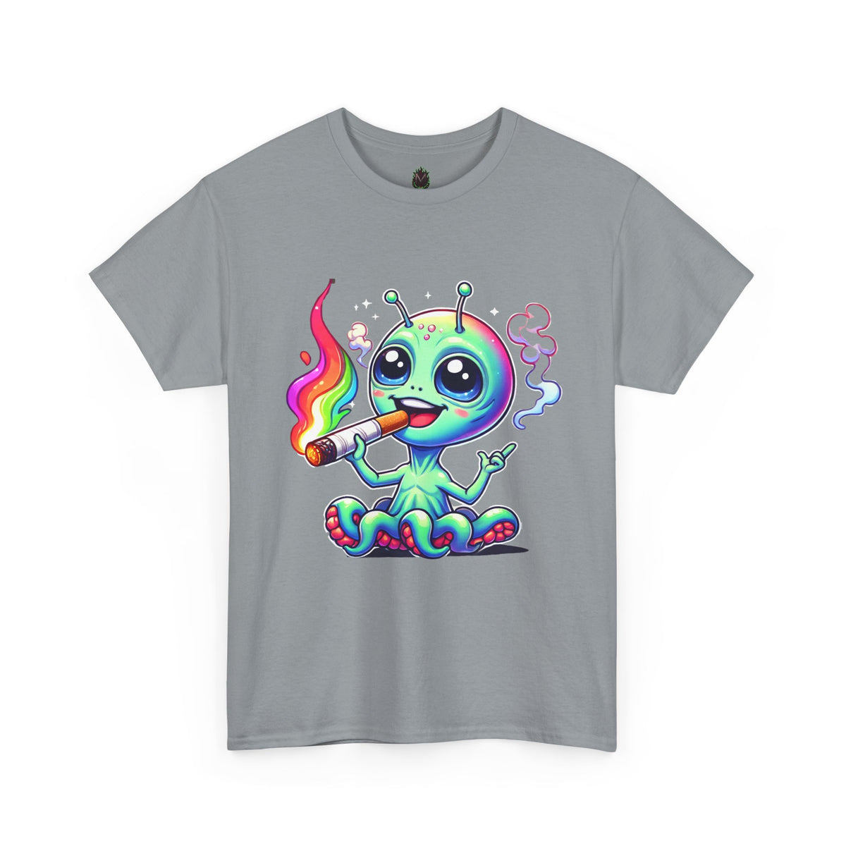 Colorful Alien Tee - Fun Graphic Tee