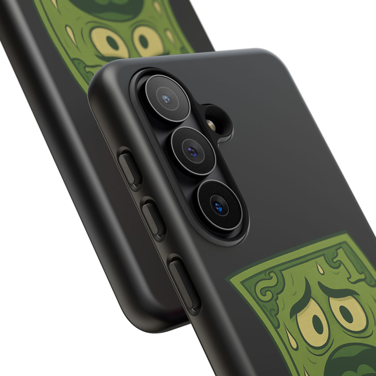 Phone Case — Funny Traumatized Dollar Bill Design ("I'm not dirty, I'm just traumatized")