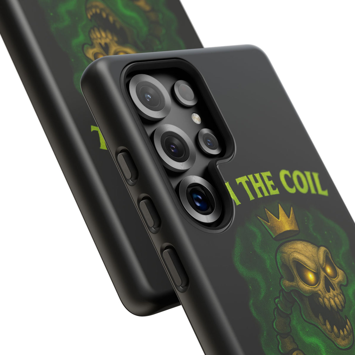 Tough Cases — “I Am The Coil In Your Nightmares” Skull Snake Shockproof Phone Case
