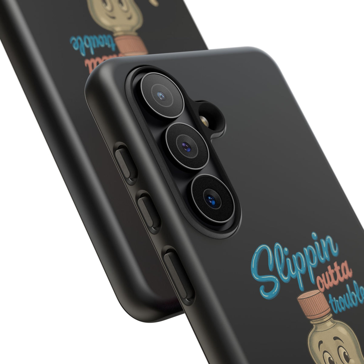 Phone Case — Retro 'Slippin Outta Trouble' Baby Bottle Design