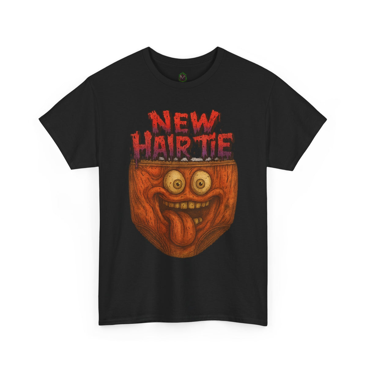 New Hair Tie – Crazy Underwear Face T-Shirt