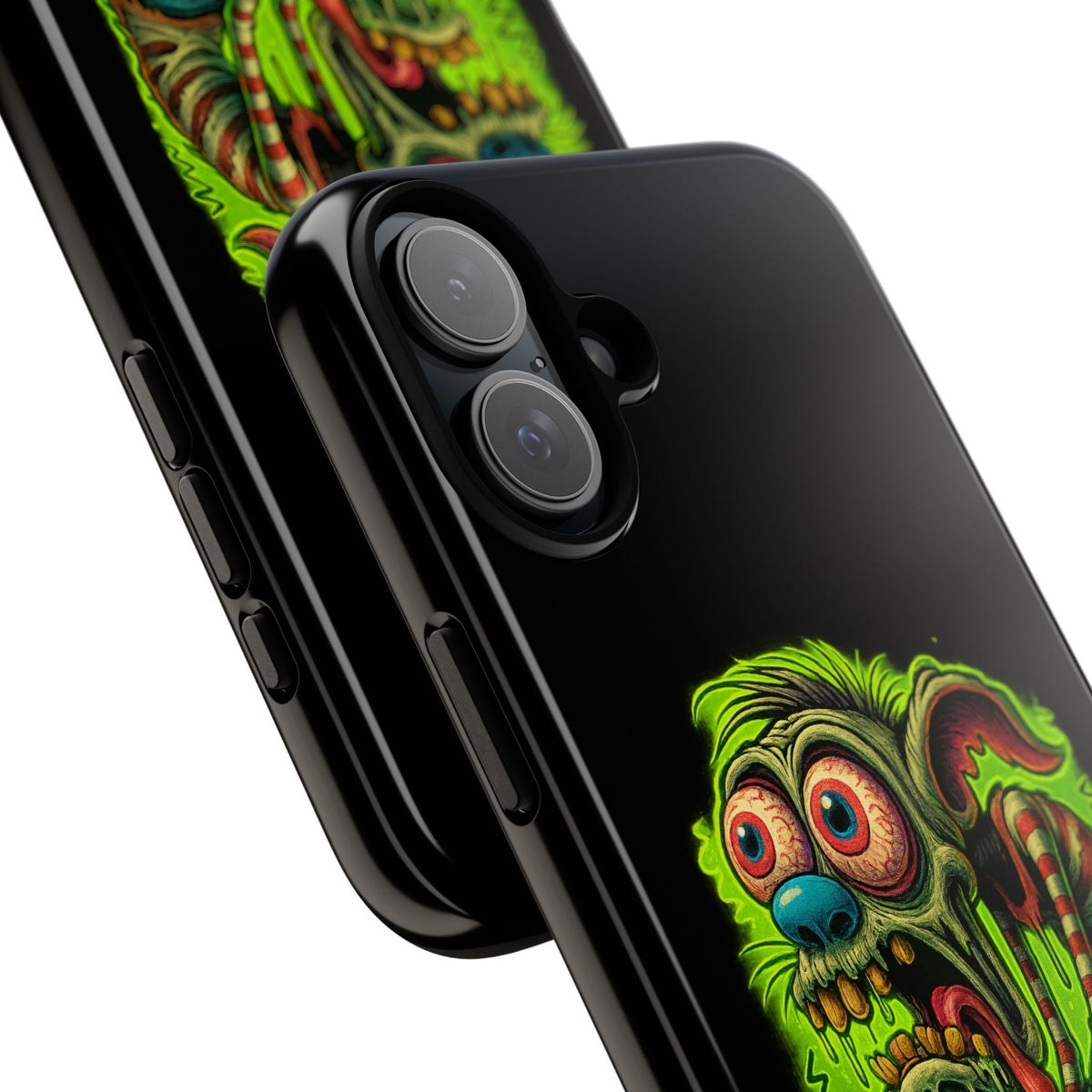 Phone Case — "Educated. Medicated. Elevated." Neon Monster Design