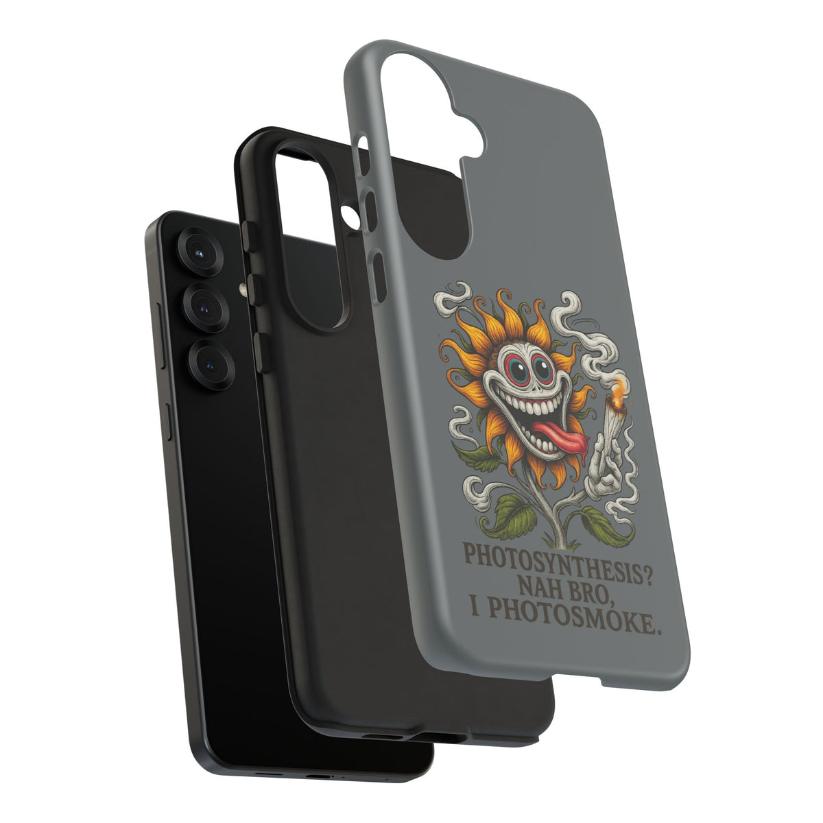 Photosmoke Sunflower Phone Case — Funny Stoner Botanical iPhone Cover