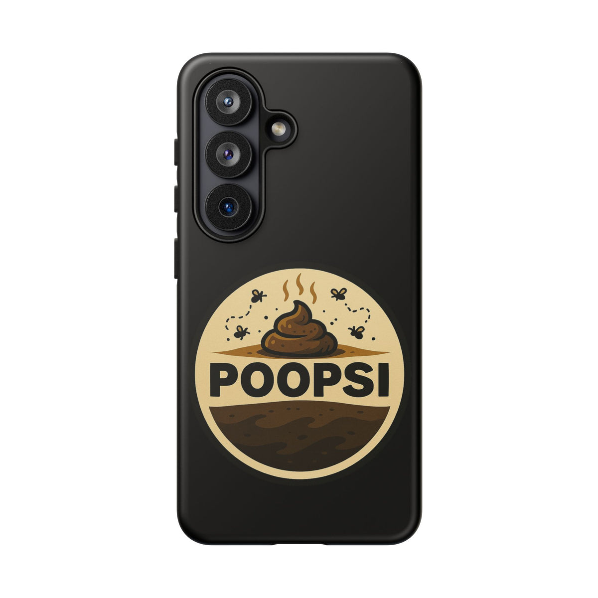 Phone Case — 'POOPSI' Funny Poop Logo Protective Cover